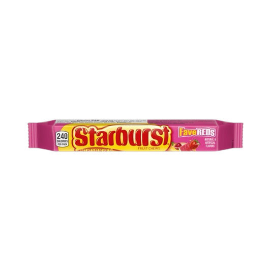 Starburst FaveReds 2.07oz - Buy at Snack Rack City 2048