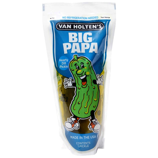Van Holten's Pickles - Big Papa Pickle-In-A-Pouch - Buy at Snack Rack City 2048