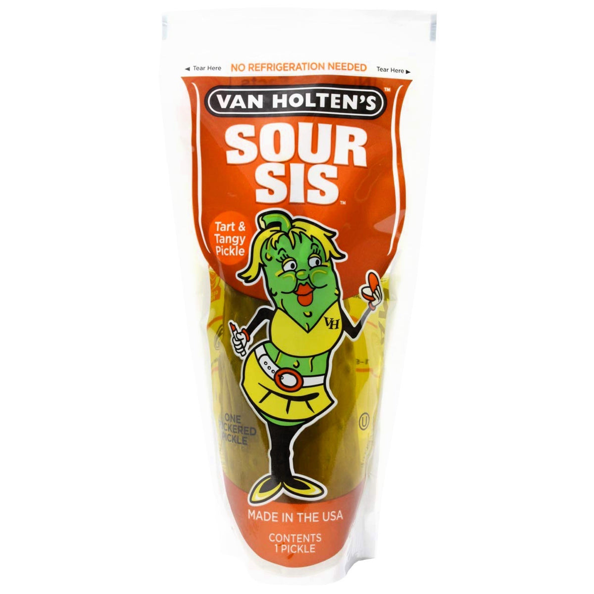 Van Holten's Pickles - Sour Sis Pickle-In-A-Pouch