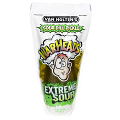 Van Holten’s Pickles - Jumbo WARHEADS Pickle-In-A-Pouch