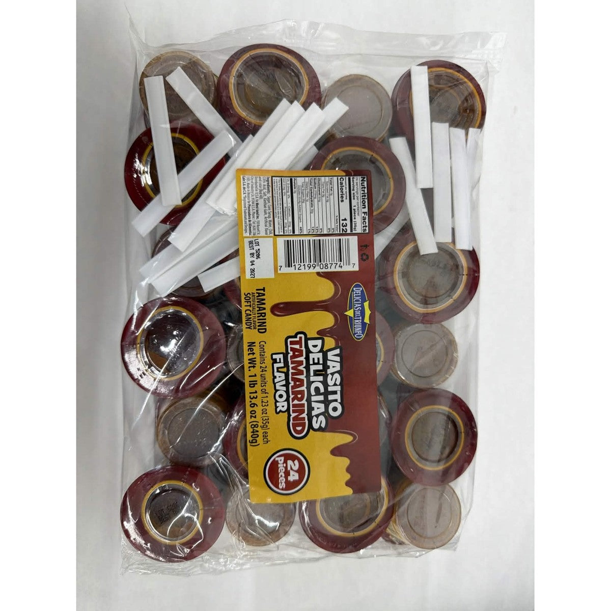 Vasito Delicias Tamarind Cups 24pcs - Buy at Snack Rack City