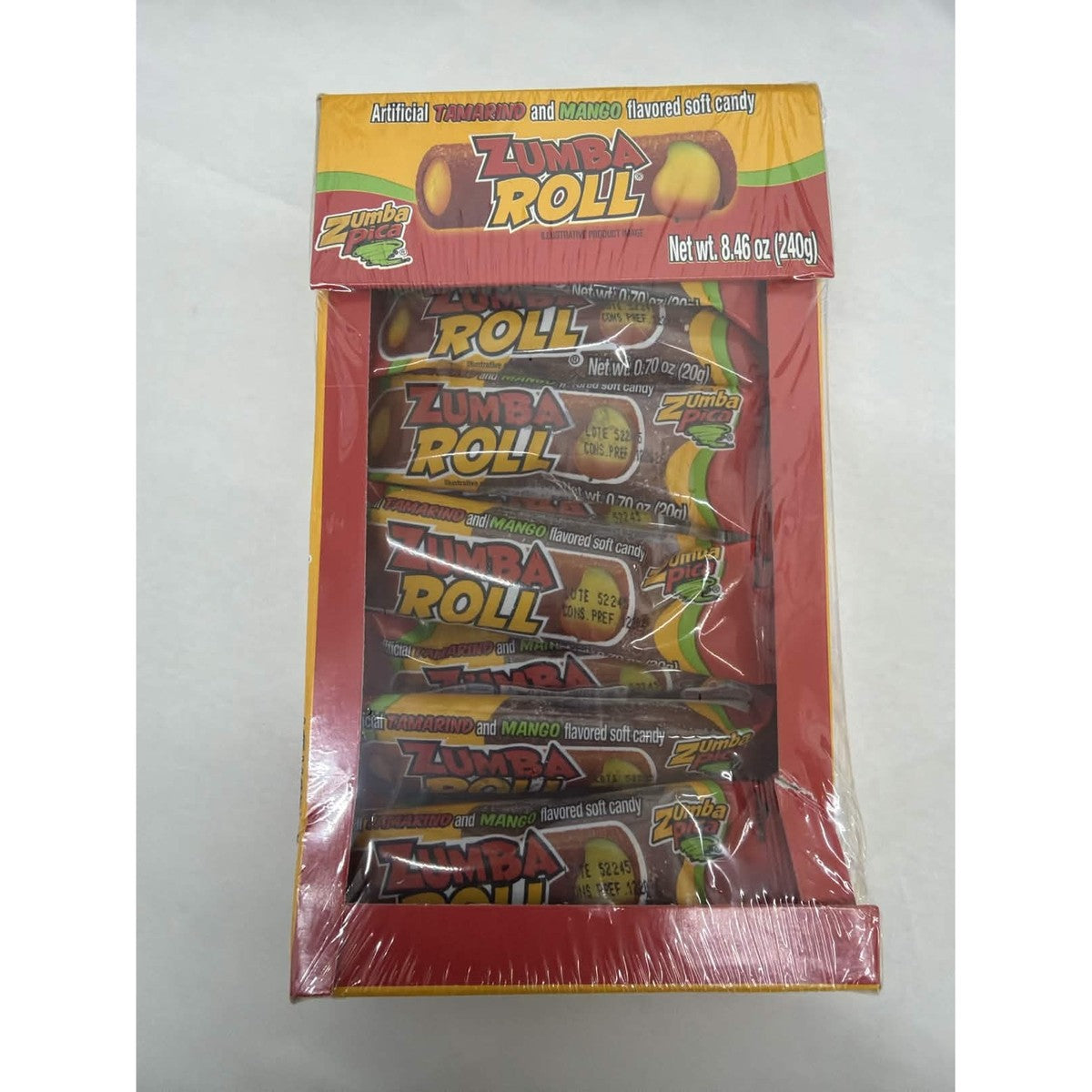 Zumba Pica Zumba Roll Tamarind & Mango 12pcs - Buy at Snack Rack City